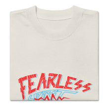 Load image into Gallery viewer, Fearless Red Oversized faded t-shirt
